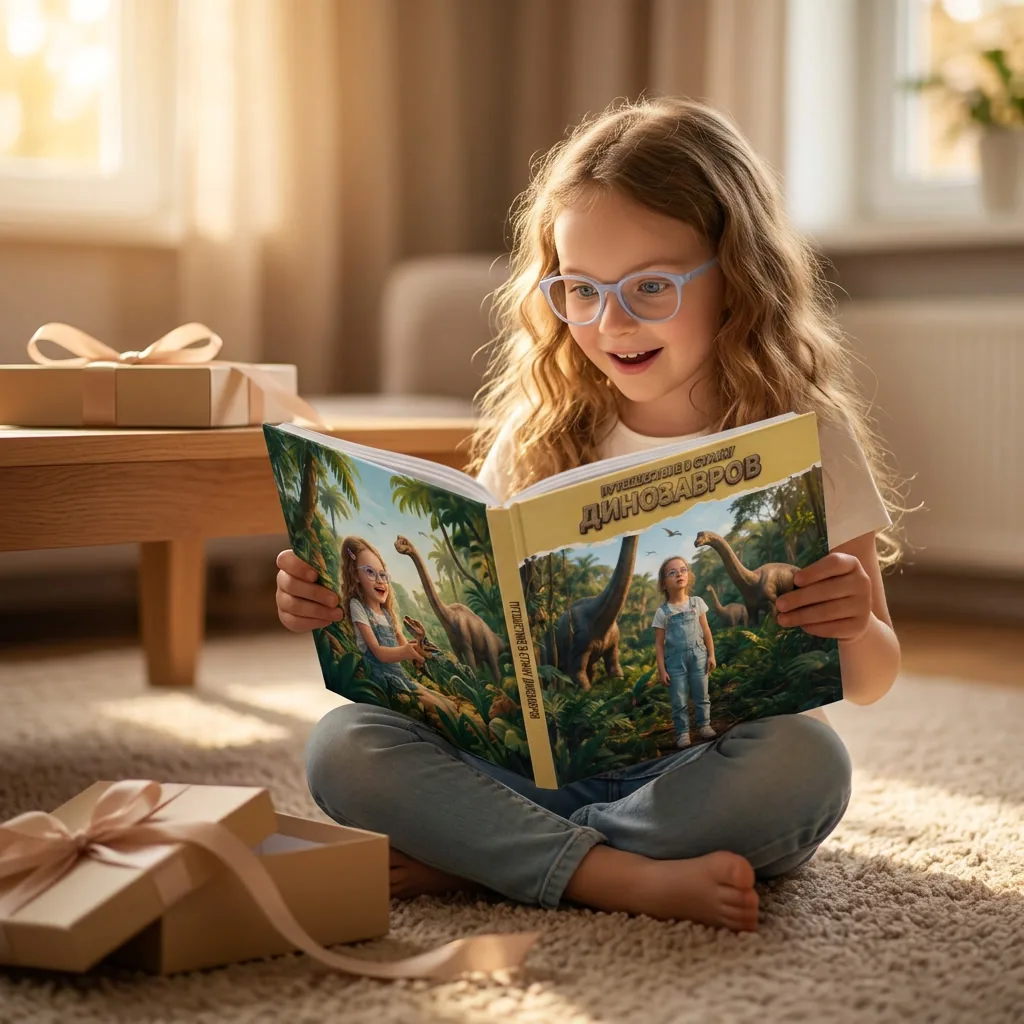Иллюстрация 1 из книги «Путешествие в страну динозавров»
